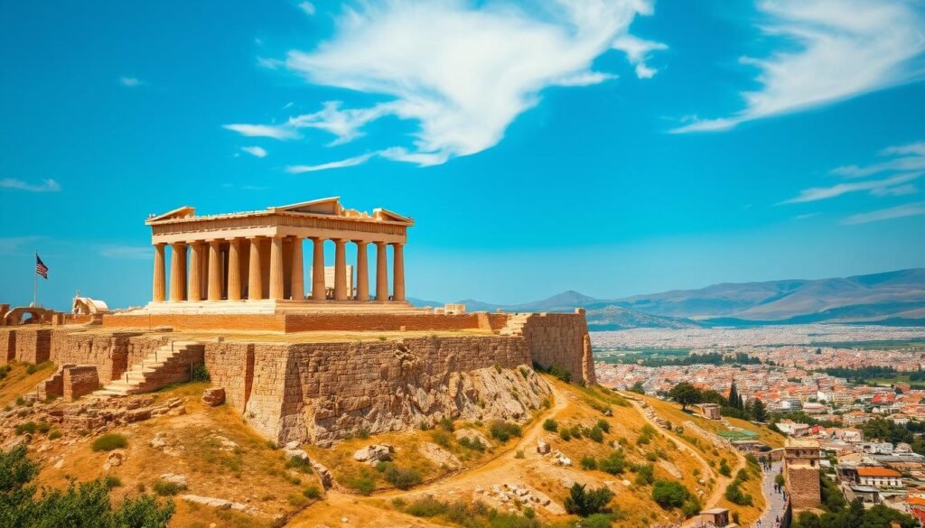 Acrópolis de Atenas lugares mitológicos