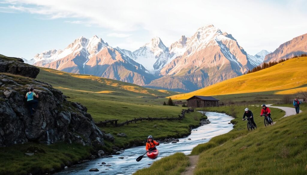 Actividades de aventura en entorno rural
