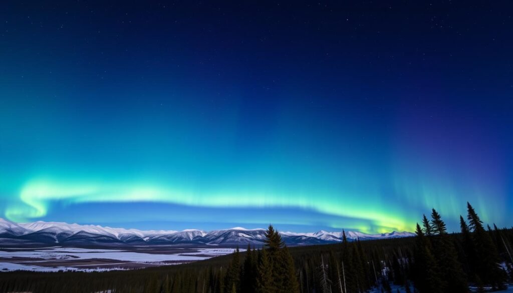 Auroras boreales en Fairbanks