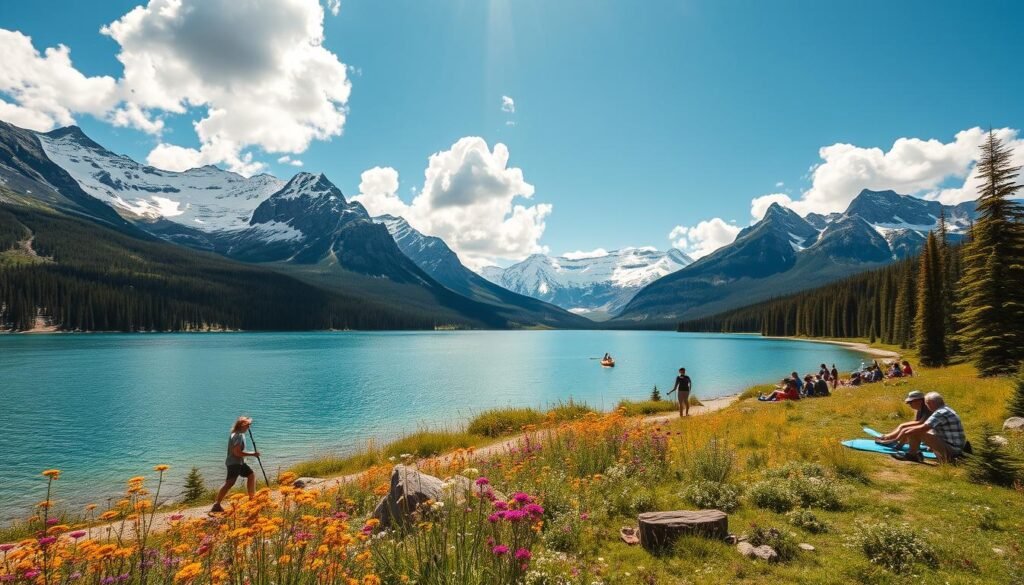 Aventuras de verano en Banff