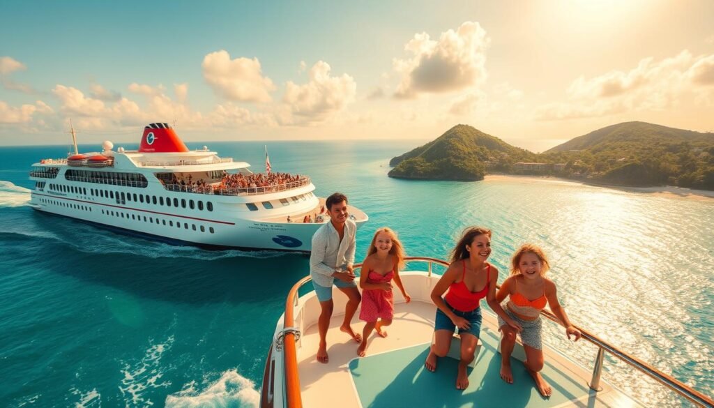 Aventuras en cruceros familiares