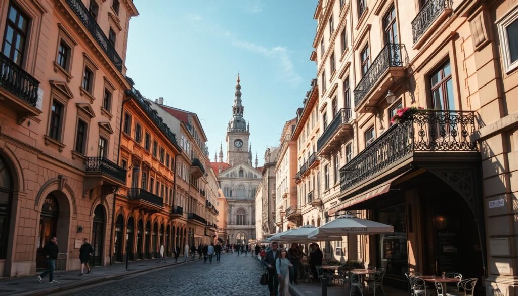 Calles históricas de Viena