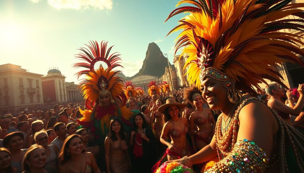 Carnaval de Río desfile espectacular