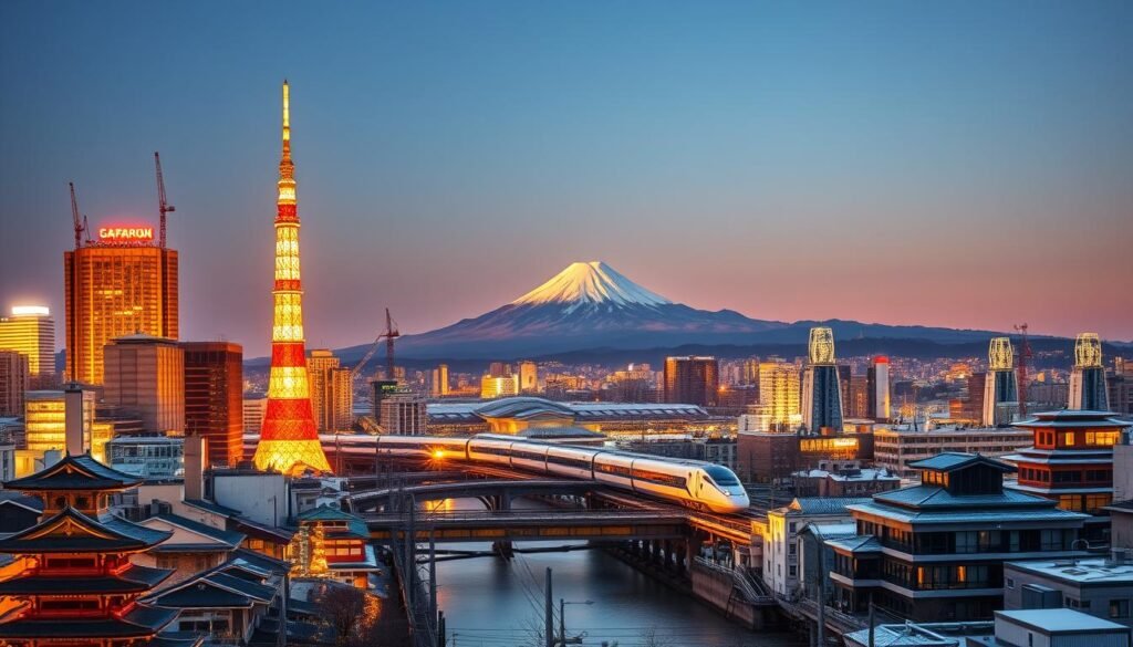 Ciudades icónicas de Japón
