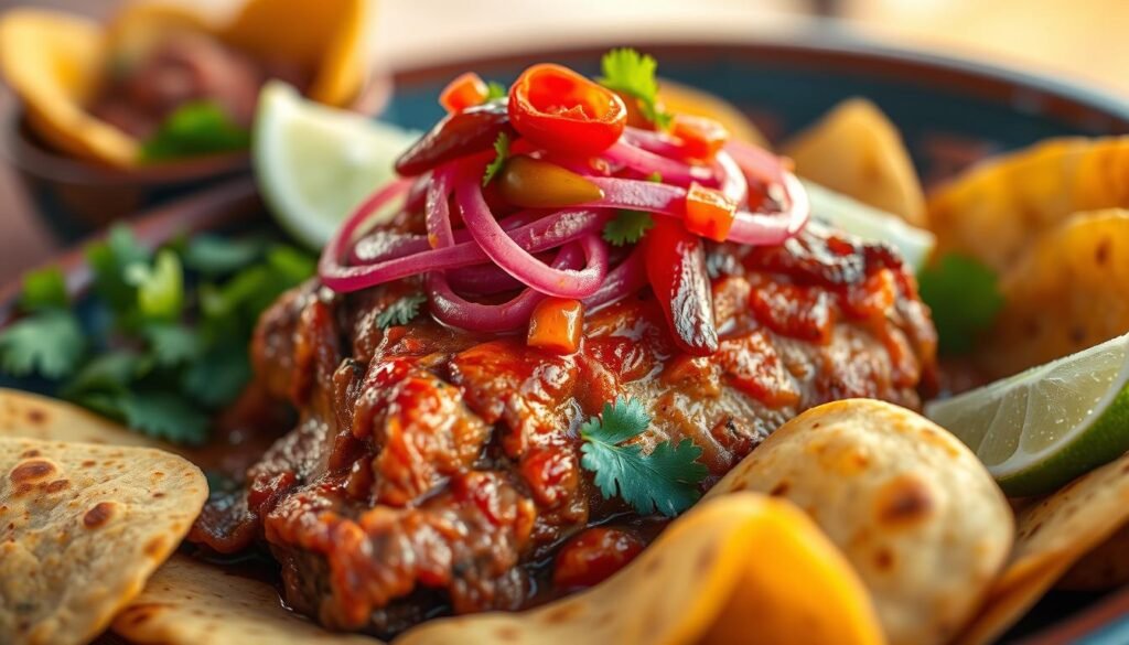 Cochinita pibil plato tradicional yucateco