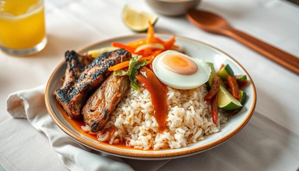 Cơm Tấm plato tradicional vietnamita