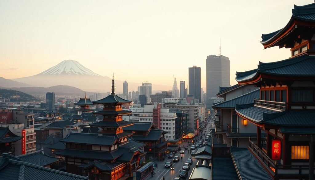 Contrastes de Japón