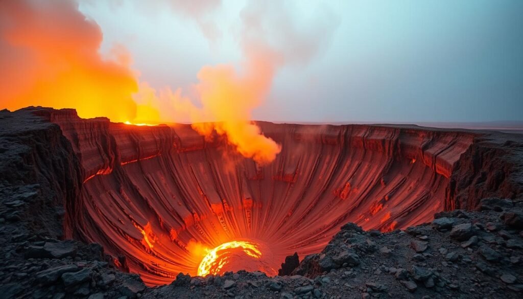 Cráter de Darvaza en Turkmenistán