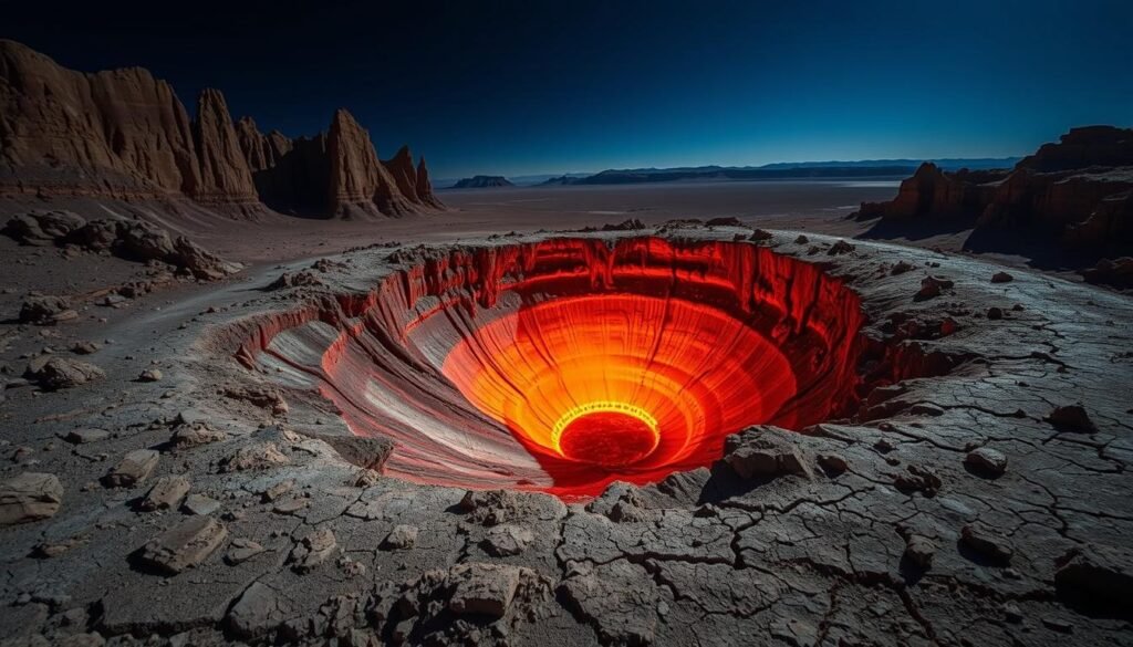 Cráter de Darvaza en Turkmenistán