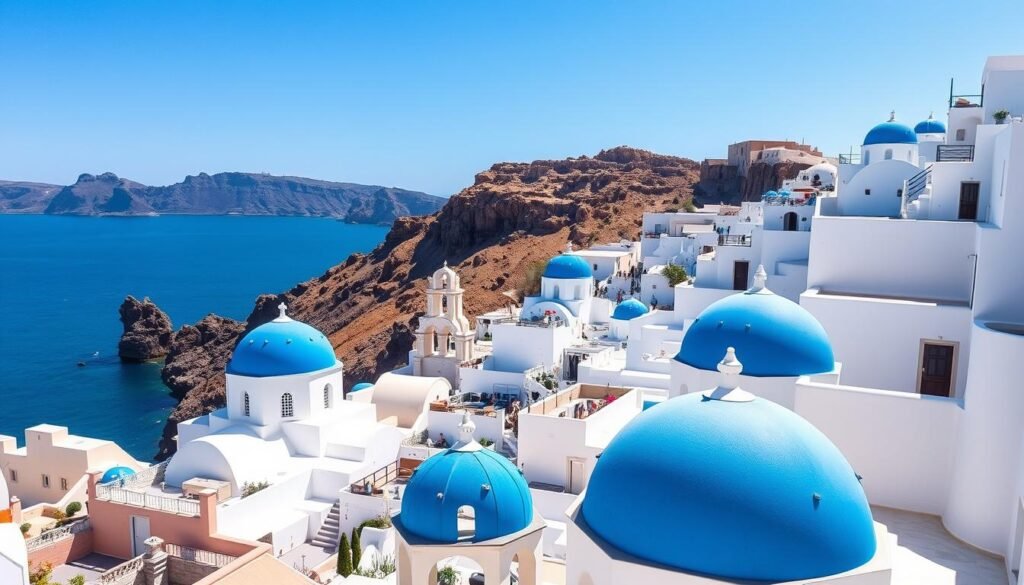 Destinos exclusivos para luna de miel en Santorini