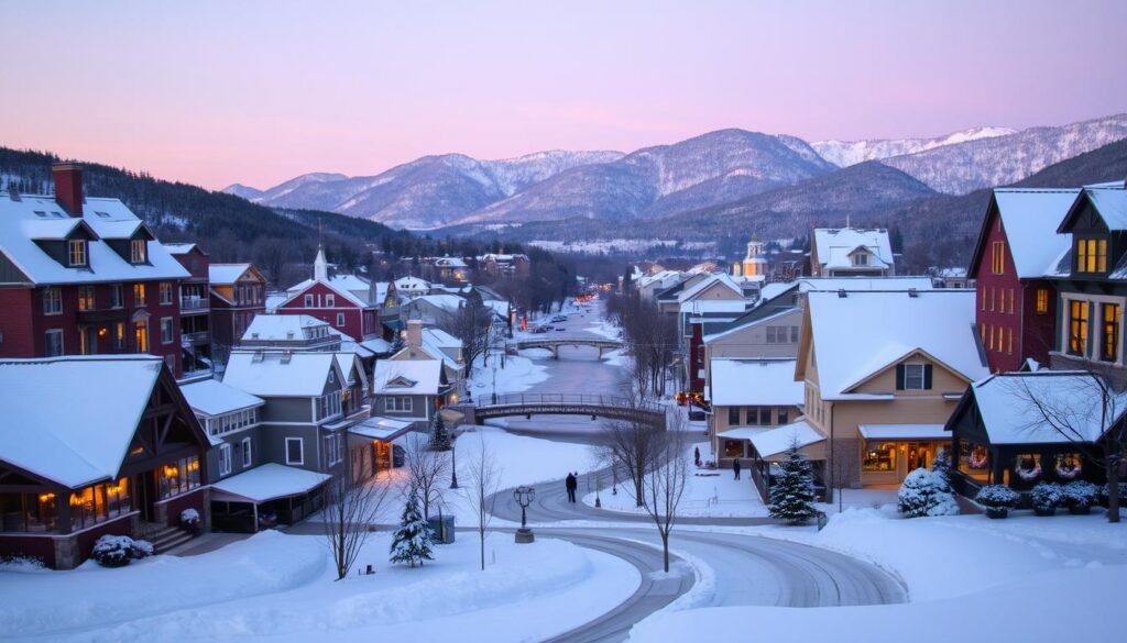 Destinos fríos en Stowe, Vermont