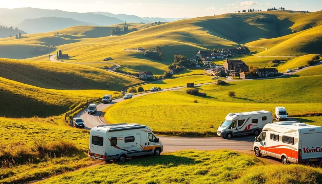 Destinos para furgonetas en Europa Destinos para furgonetas en Europa