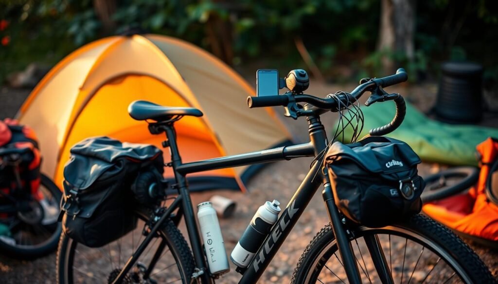 Equipamiento para viajes en bicicleta