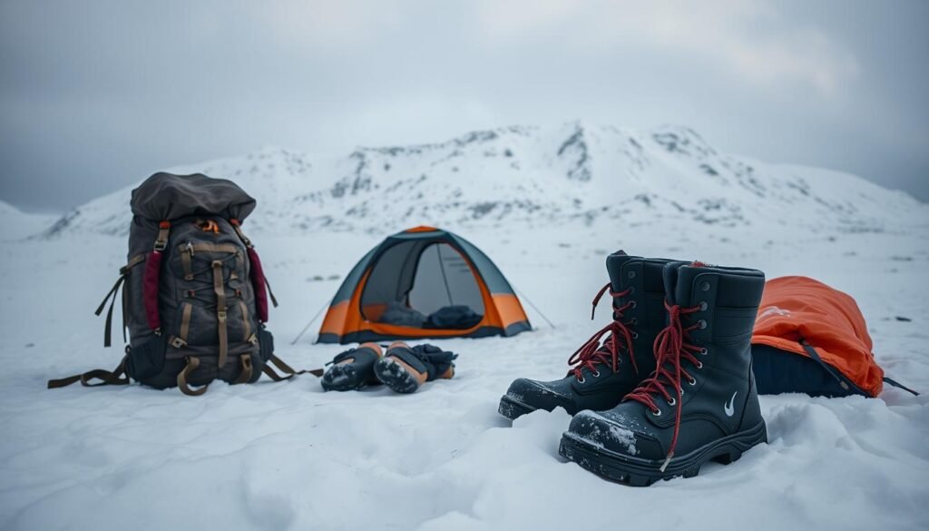 Equipo para viajes de nieve