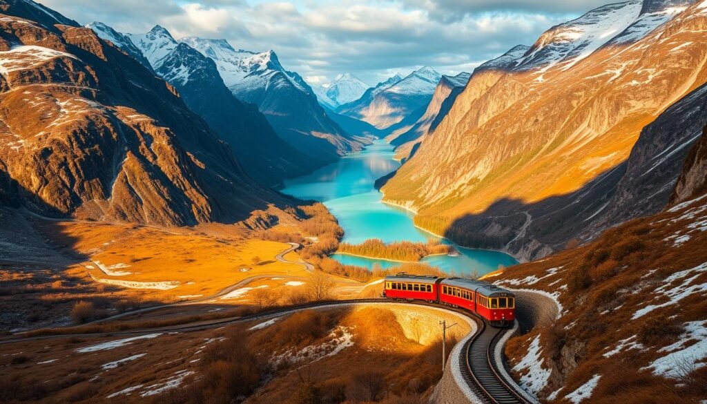 Flåm Railway en Noruega