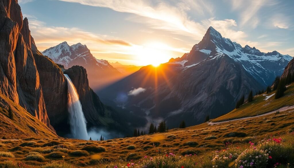 Fotografía de paisajes de montaña