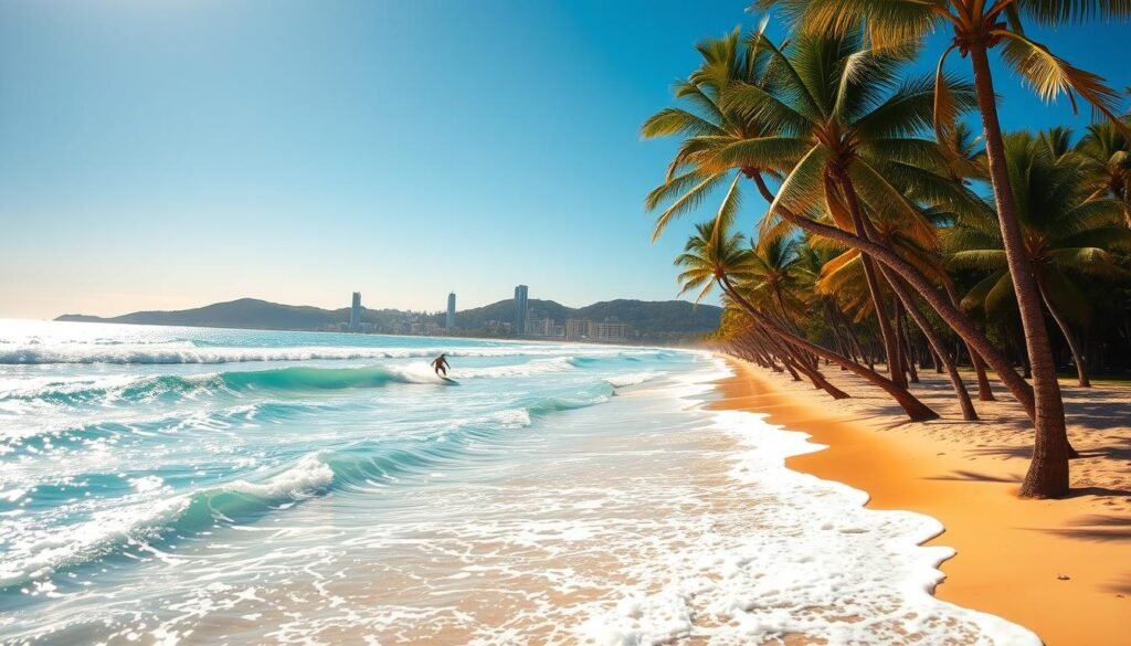 Gold Coast surfing paradise