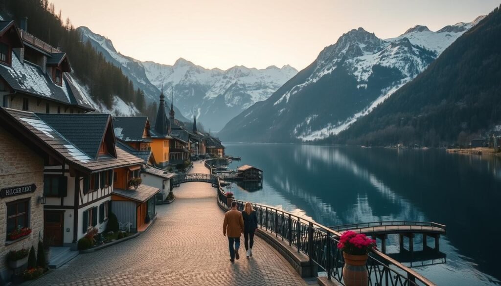 Hallstatt destinos románticos