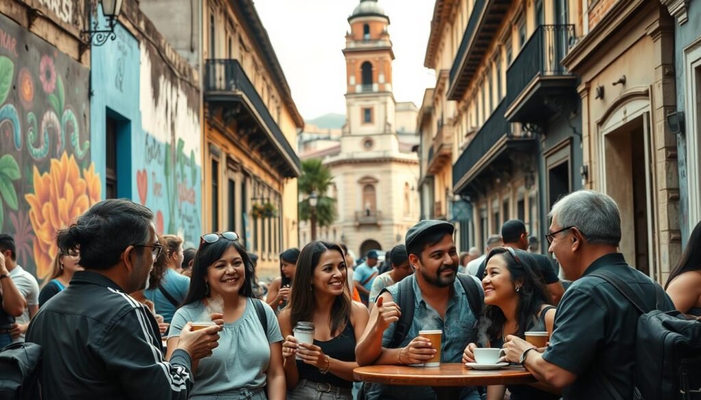 Interacción cultural en viajes económicos