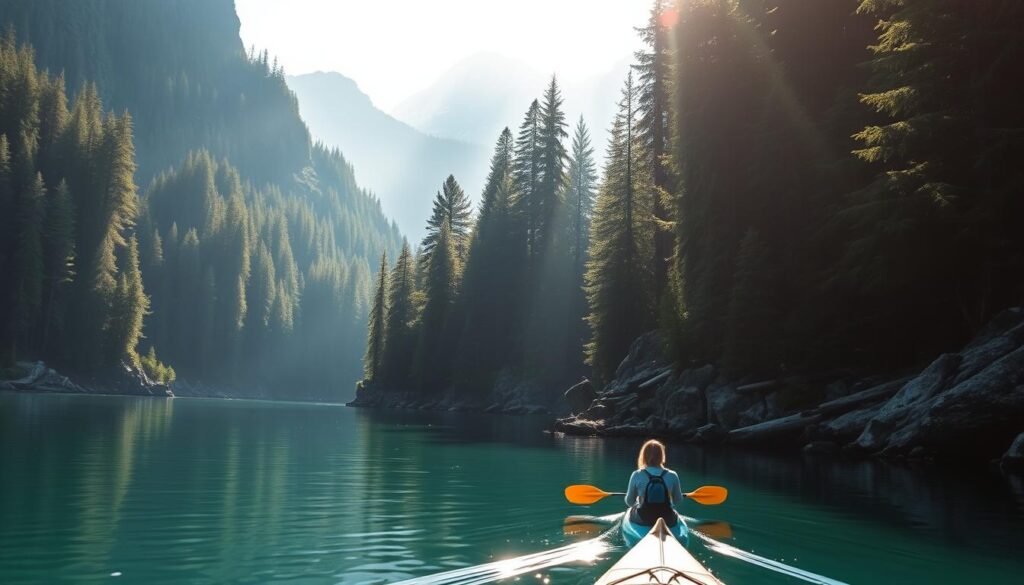 Kayak en el Great Bear Rainforest