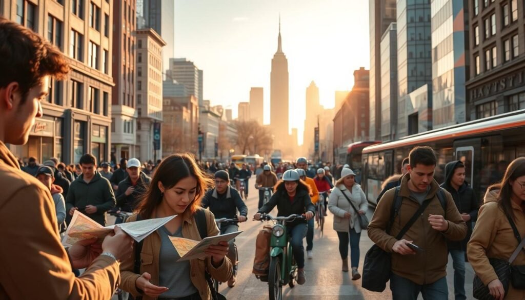 Optimización de tiempo en turismo urbano