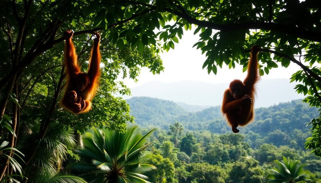 Orangutanes en Sumatra Orangutanes en Sumatra