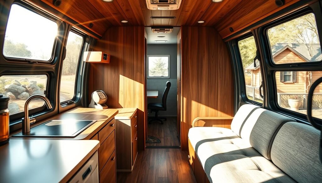 Organización interior de furgoneta Organización interior de furgoneta