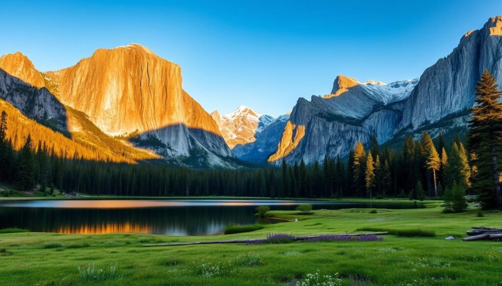 Paisaje de Yosemite National Park