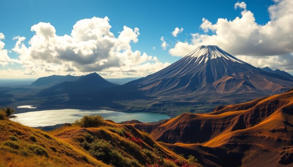 Paisaje volcánico de Hawaii