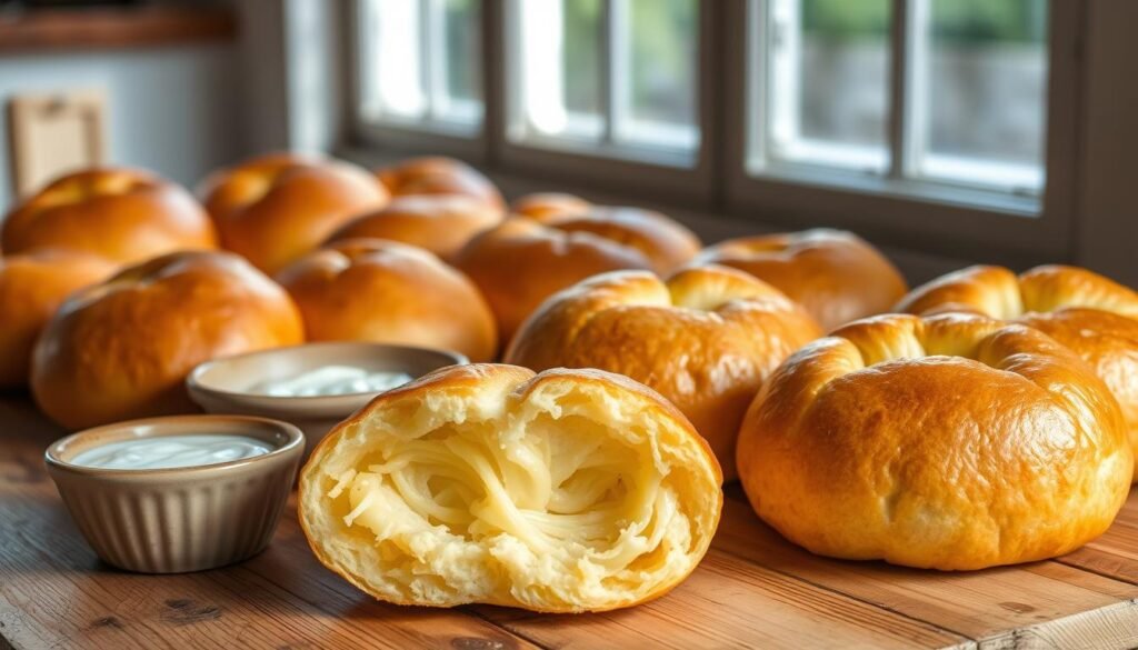 Pão de queijo brasileño
