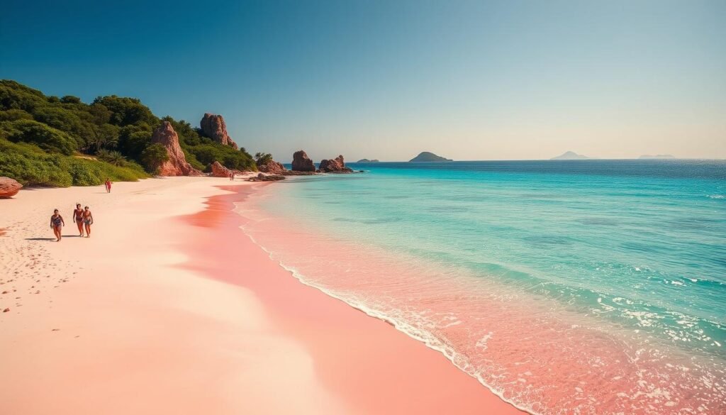 Playas rosadas insólitas alrededor del mundo
