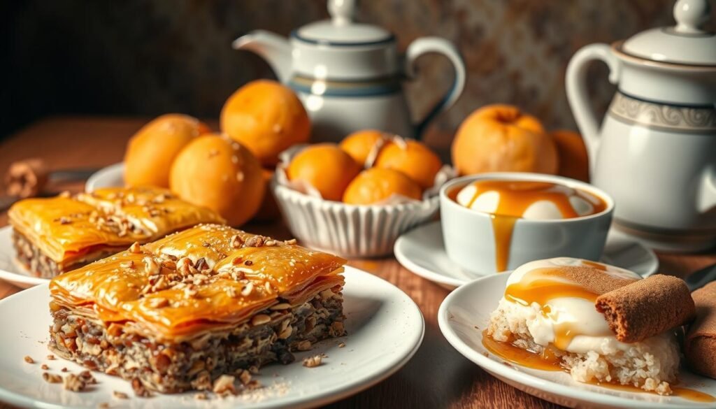 Postres tradicionales griegos