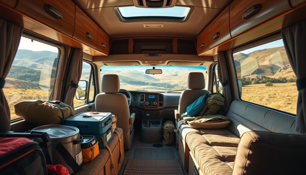 Preparación para viaje en autocaravana