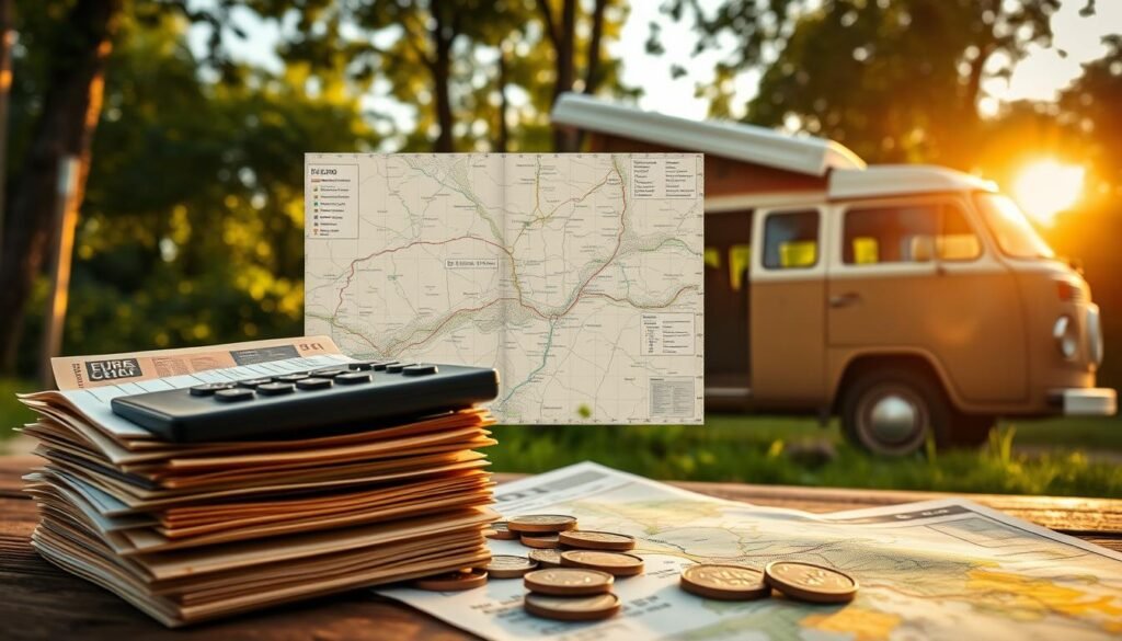 Presupuesto para viajes en furgoneta Presupuesto para viajes en furgoneta