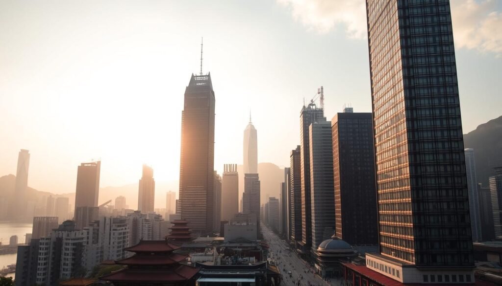 Rascacielos de Hong Kong