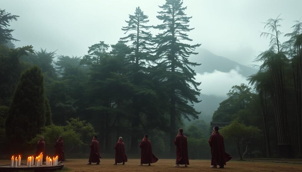 Rituales espirituales en Monte Kurama