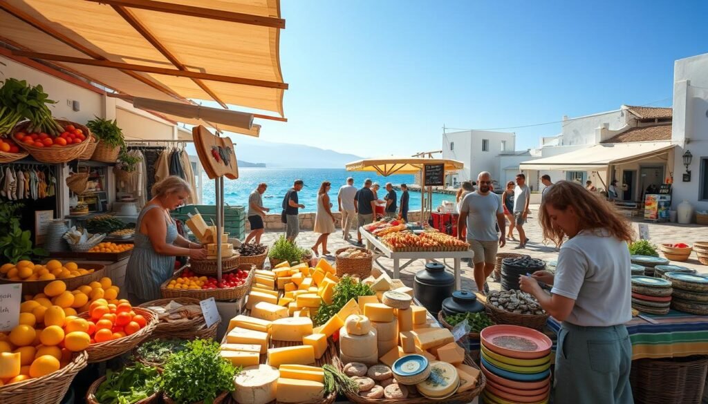 Sabores de las islas griegas en turismo gastronómico