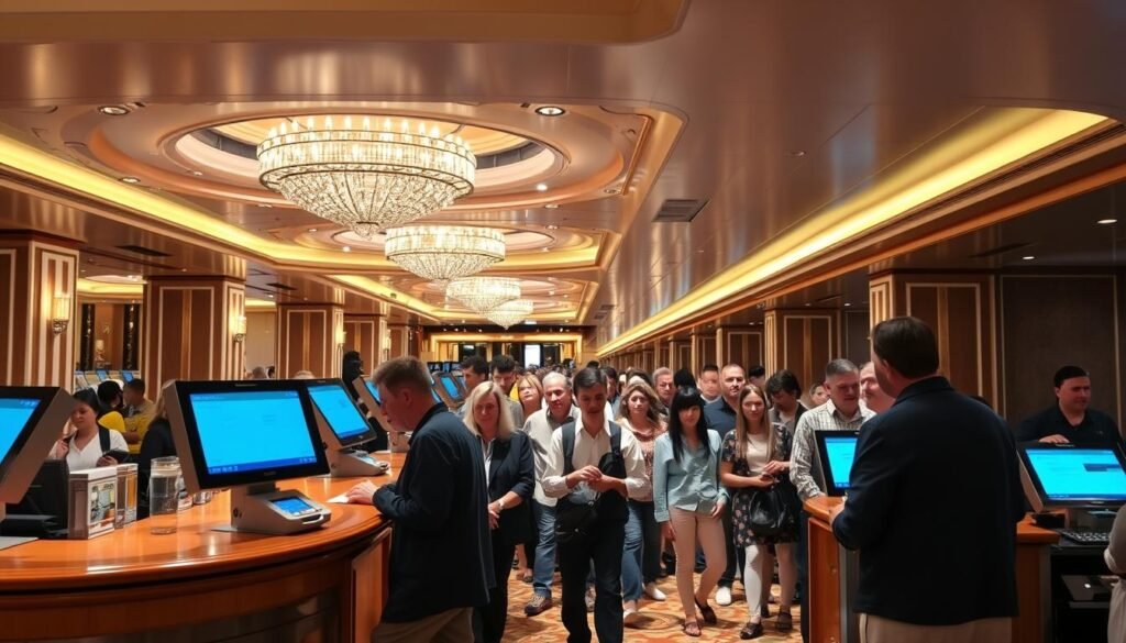 Sistema de pago en cruceros internacionales