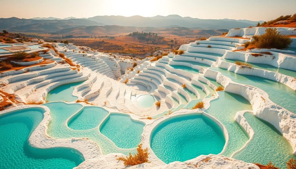 Terrazas de travertino en Pamukkale