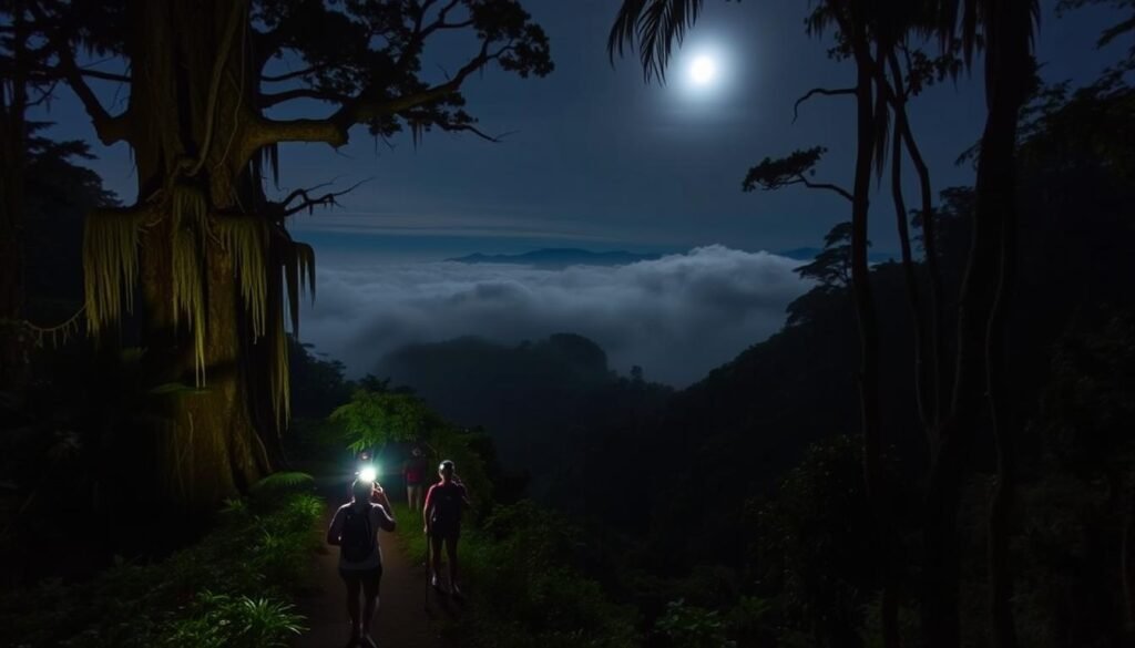 Tour nocturno en Monteverde