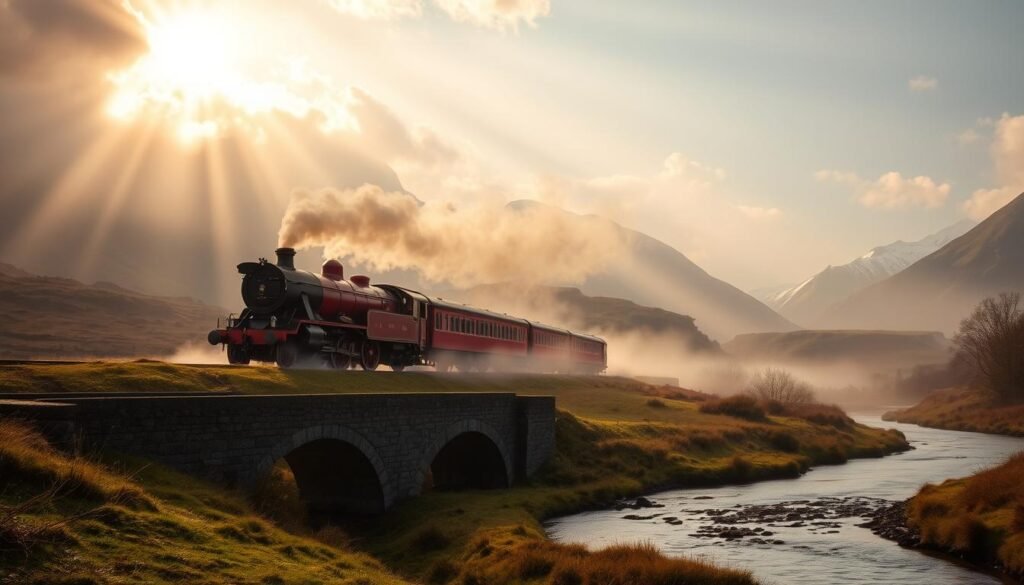 Tren Jacobita en las Highlands Escocesas