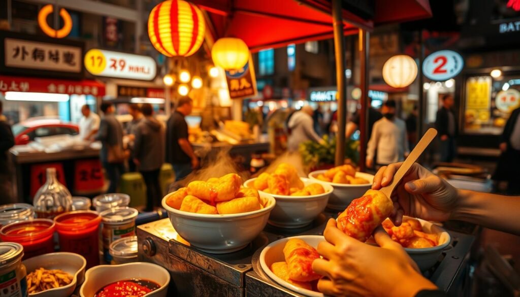 Tteokbokki aperitivo coreano callejero