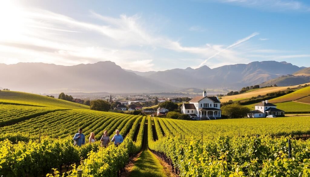 Turismo enológico en Stellenbosch