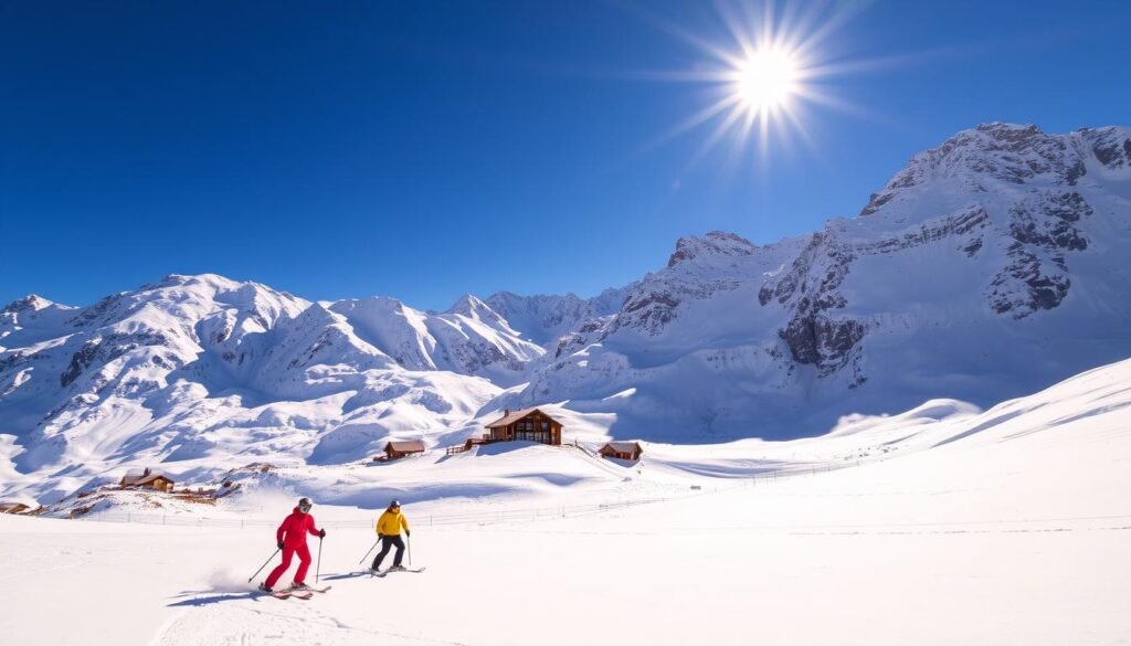 Valle Nevado esquí en los Andes