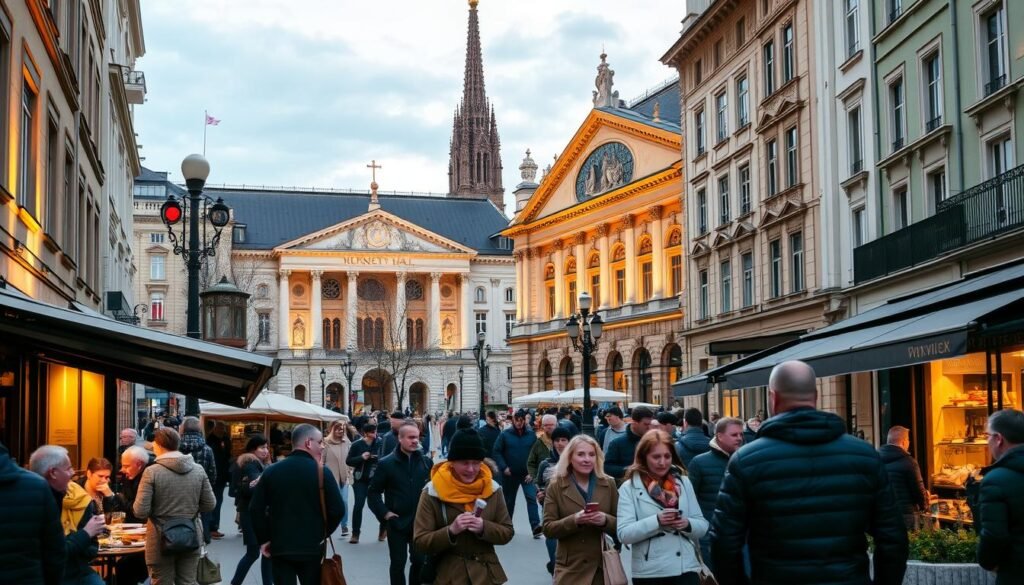 Vida cultural de Viena contemporánea