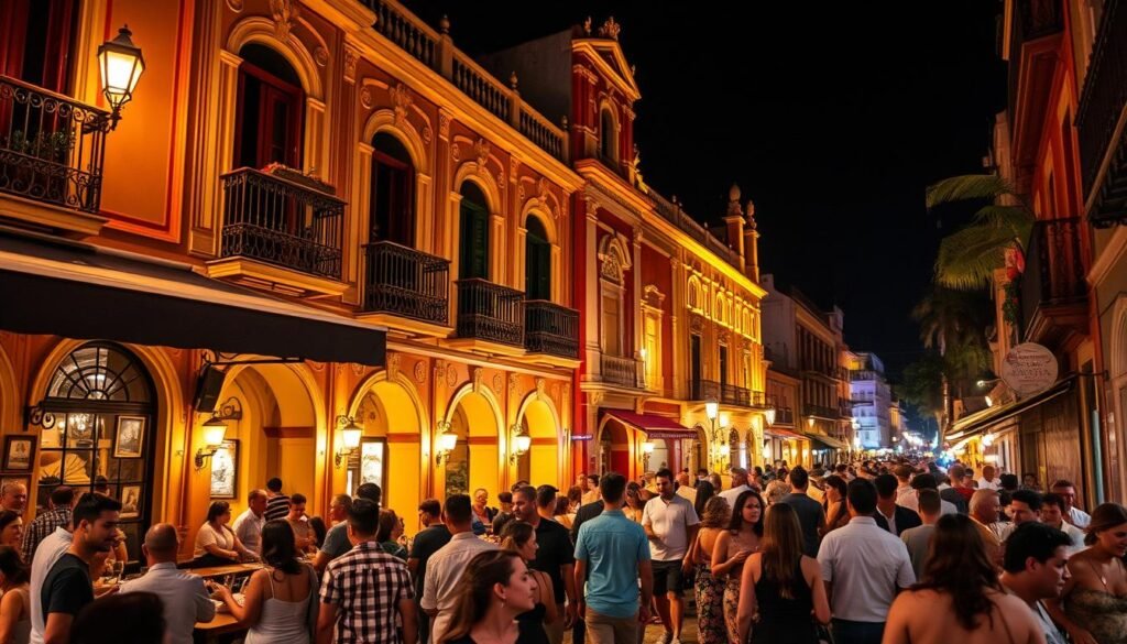 Vida nocturna en Cartagena