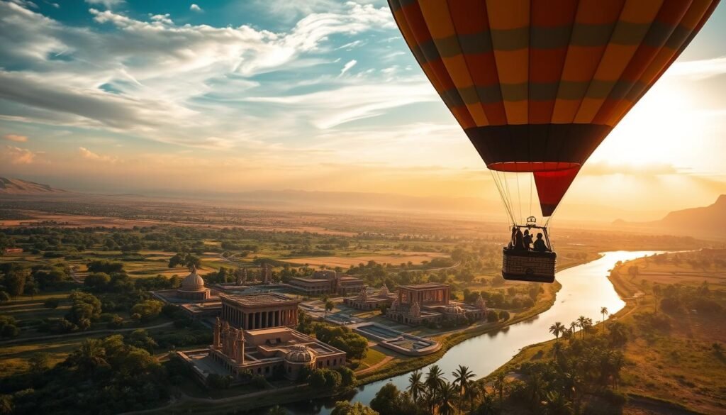 Vuelo en globo sobre Luxor
