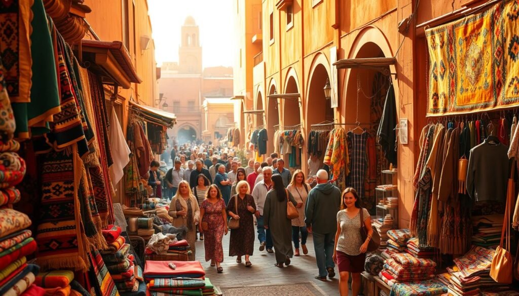 Zocos de Marrakech mercados coloridos