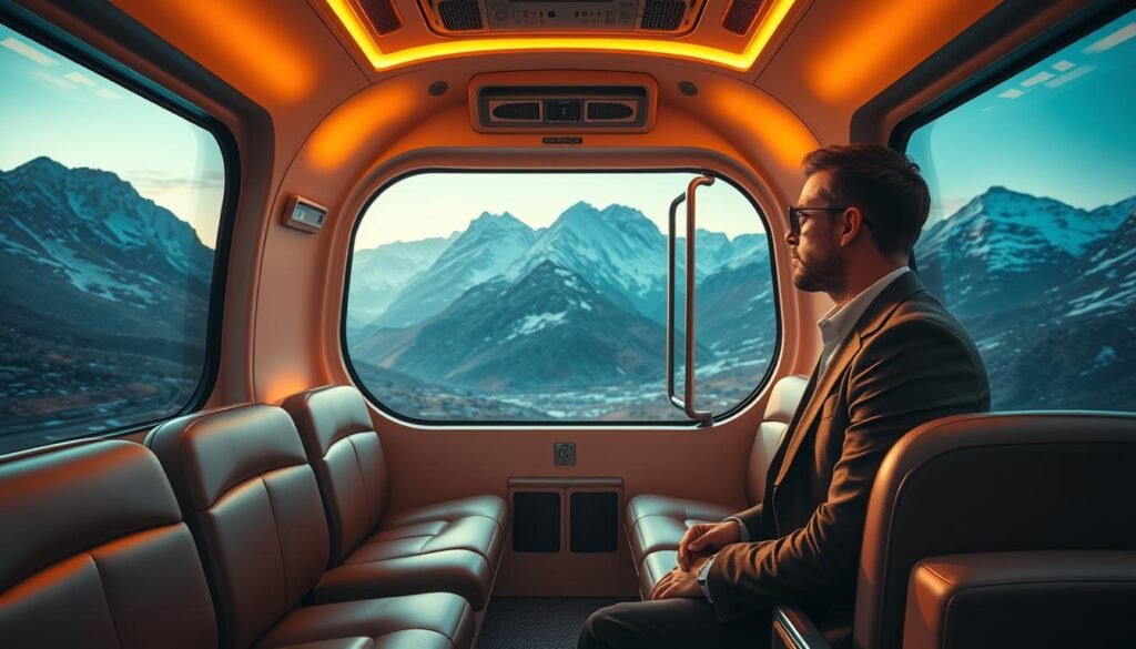 experiencia de lujo en tren