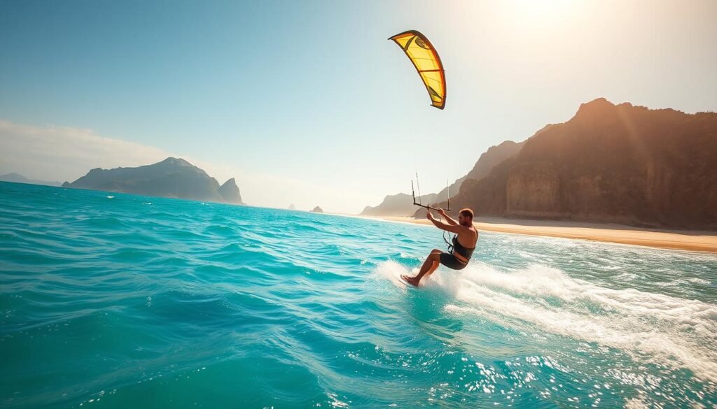 experiencia en kitesurf